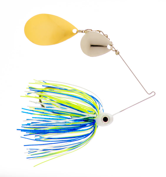 Molix Muscle Ant Spinnerbait 3/8 Oz Dw Col. White Chartreuse
